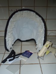 cardboard bonnet step 17