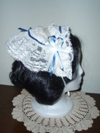 reproduction 1850s Victorian day cap right