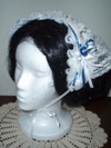 reproduction Victorian 1850s day cap